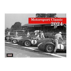  Calendario de pared Motorsport Classic McKlein 2024