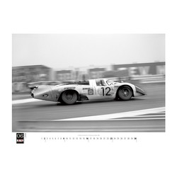  Calendario de pared Motorsport Classic McKlein 2024