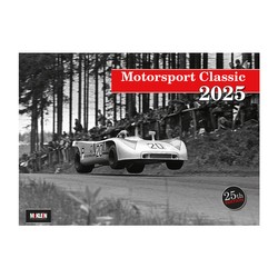  Calendario de pared Motorsport Classic McKlein 2025