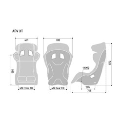 Asiento Sparco ADV-XT MY22 (homologación FIA)