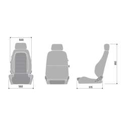 Asiento Sparco GT negro