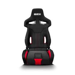 Asiento Sparco R333 MY21 negro/rojo