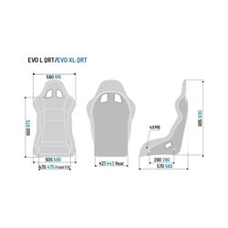 Asiento de coche Sparco EVO XL QRT MY20 (homologación FIA)