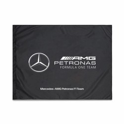 Bandera sin personal del equipo Mercedes AMG F1 2024