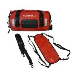 Bolsa impermeable Amphibious VOYAGER II 45 rojo