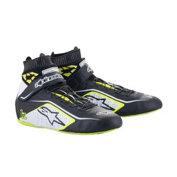 Botas Alpinestars TECH 1-Z V2 Negro-amarillo (FIA)