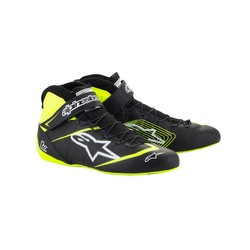 Botas de competición Alpinestars TECH 1Z V3 (FIA 8856-2018) Negro/Amarillo