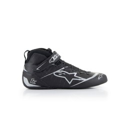 Botas de competición Alpinestars TECH 1Z V3 (FIA 8856-2018) Negro/Plata