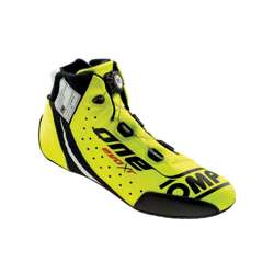 Botines OMP ONE EVO X R amarillo (FIA)