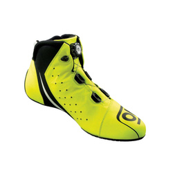 Botines OMP ONE EVO X R amarillo (FIA)