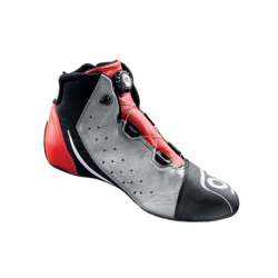 Botines OMP ONE EVO X R negro-rojo (FIA)