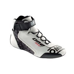 Botines OMP ONE EVO X blanco (FIA)