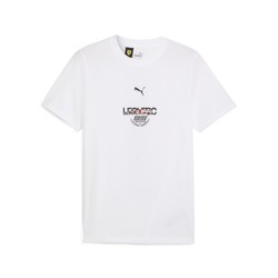 Camiseta Driver Leclerc Ferrari F1 2024 blanca hombre