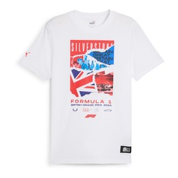 Camiseta Hombre Silverstone GP Fórmula 1 2024