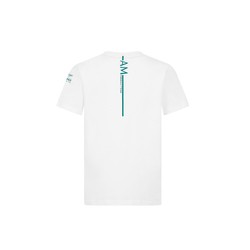 Camiseta Niño Gráfica Blanca Aston Martin F1 2024