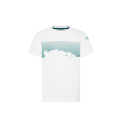 Camiseta Niño Gráfica Blanca Aston Martin F1 2024