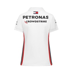 Camiseta Polo de mujer Team blanco Mercedes AMG F1 