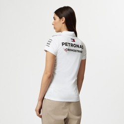 Camiseta Polo de mujer Team blanco Mercedes AMG F1 