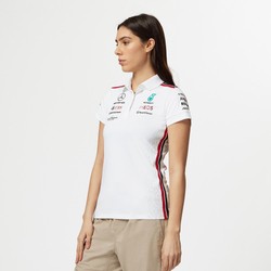 Camiseta Polo de mujer Team blanco Mercedes AMG F1 