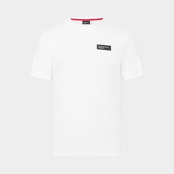 Camiseta Porsche Motorsport 2024 blanca con logo hombre