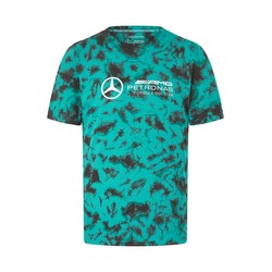 Camiseta con teñido anudado para hombre Mercedes AMG F1 2024