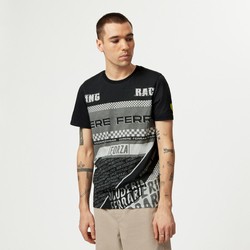 Camiseta de hombre Graphic black Ferrari F1 