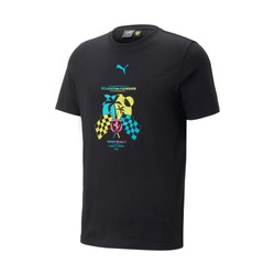 Camiseta de hombre Miami GP Ferrari F1 negro