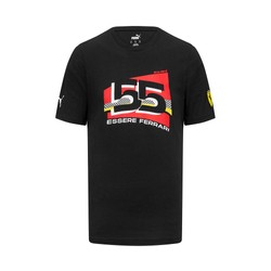 Camiseta de hombre Sainz Driver Ferrari Black F1 