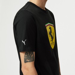 Camiseta de hombre Shield black Ferrari F1 2024