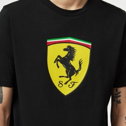 Camiseta de hombre Shield black Ferrari F1 2024