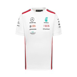 Camiseta de hombre Team blanco Mercedes AMG F1 