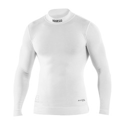 Camiseta de manga larga Sparco RW-10 SHIELD PRO blanco (FIA)