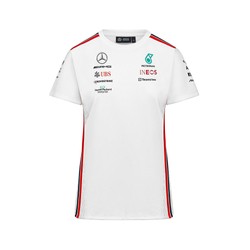 Camiseta de mujer Team blanco Mercedes AMG F1 