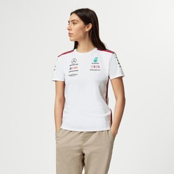 Camiseta de mujer Team blanco Mercedes AMG F1 