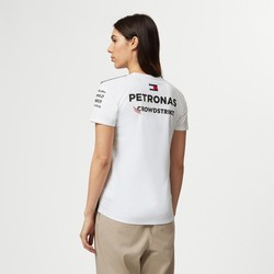 Camiseta de mujer Team blanco Mercedes AMG F1 