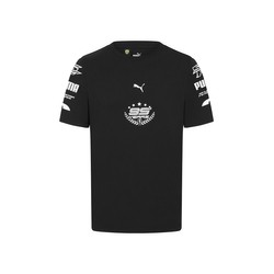 Camiseta gráfica Ferrari F1 2024 negra hombre