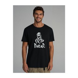 Camiseta hombre Dakar DKR DES LOGO negro