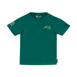 Camiseta para ni?os Alonso Kimoa Aston Martin F1 verde