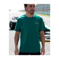 Camiseta para ni?os Alonso Kimoa Aston Martin F1 verde