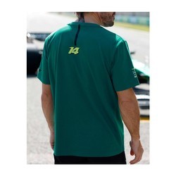 Camiseta para ni?os Alonso Kimoa Aston Martin F1 verde