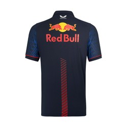 Camiseta polo de hombre Max Verstappen Team azul marino Red Bull Racing 