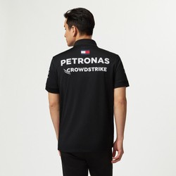 Camiseta polo de hombre Team Black Mercedes AMG F1 