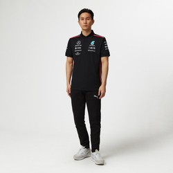 Camiseta polo de hombre Team Black Mercedes AMG F1 