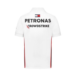 Camiseta polo de hombre Team blanco Mercedes AMG F1 