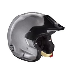 Casco Stilo Venti TROPHY JET Hans plata (FIA-SNELL)