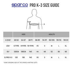 Chaleco protector Sparco SJ PRO K-3