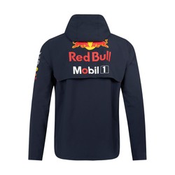 Chaqueta de hombre impermeable Rain azul marino Red Bull Racing 