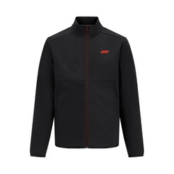 Chaqueta de hombre softshell Logo negra Formula 1 