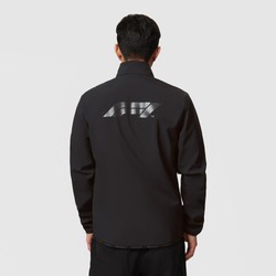 Chaqueta de hombre softshell Logo negra Formula 1 