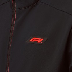 Chaqueta de hombre softshell Logo negra Formula 1 